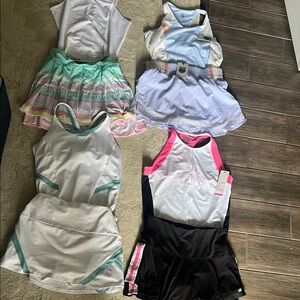 Lucky in love tennis outfits